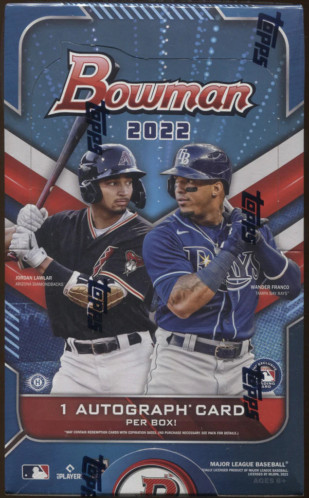 2022 Bowman Baseball Hobby Box