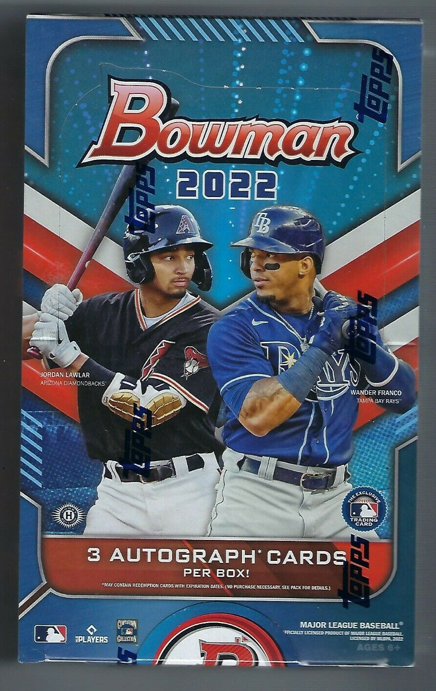 2022 Bowman Baseball Jumbo Hobby Box